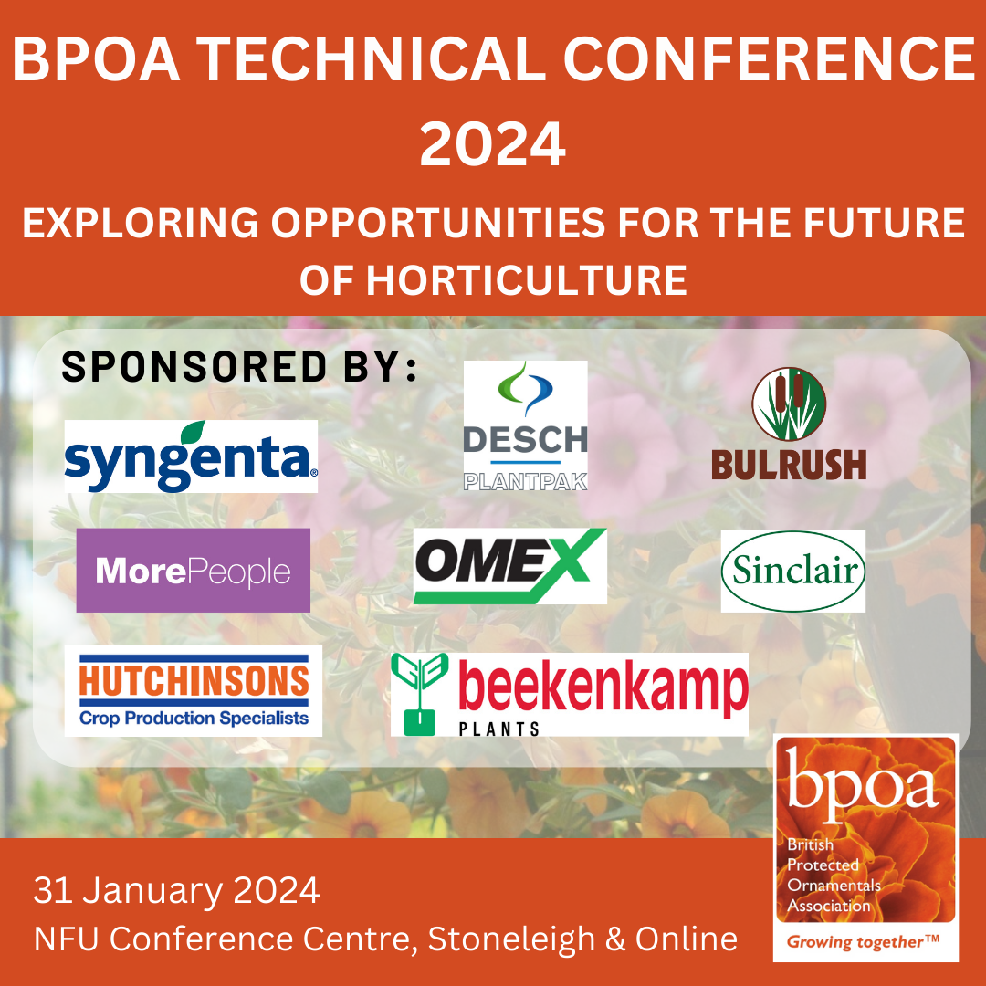 British Protected Ornamentals Association Conference 2024 Exploring